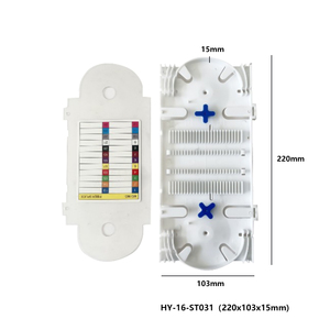 Glasfaser-Spleißkassette für Fusionsspleißmanagement ODF-Anschlusskästen zur Unterstützung von FTTH-Netzwerken, POE- und GSM-Kabelorganisation - Product Image 2