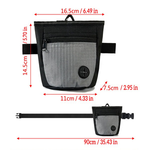 Custom Dog Training Treat Bolsas Bag Dog Treat Pouch com fecho magnético para Pet Walking - Product Image 2