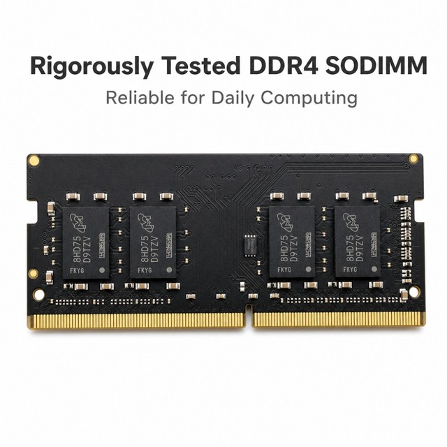 Rigorously Tested DDR4 2666MHz Laptop Memory 8GB 16GB SODIMM for Reliable Daily Computing