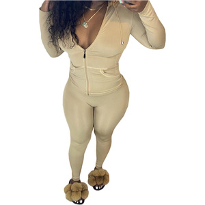 Vestito con coulisse 2024 donna <span class=keywords><strong>pantaloni</strong></span> <span class=keywords><strong>della</strong></span> <span class=keywords><strong>tuta</strong></span> e felpa con cappuccio Set <span class=keywords><strong>tuta</strong></span> da donna <span class=keywords><strong>tuta</strong></span> da due pezzi Jogger da donna abbigliamento da allenamento - Product Image 3