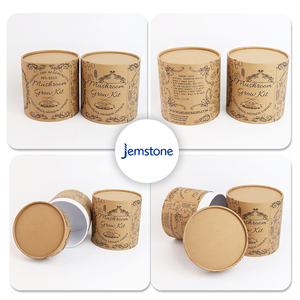 Tubes de papier artisanal ronds en carton imprimé personnalisé en gros avec impression personnalisée - Product Image 6