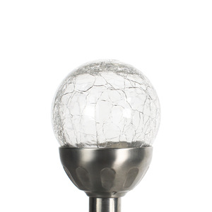 Lampe solaire LED pour pelouse, lumière de sol sphérique de 8 cm, lumière de jardin extérieure, lampe de paysage pour parc, cour, jardin - Product Image 4