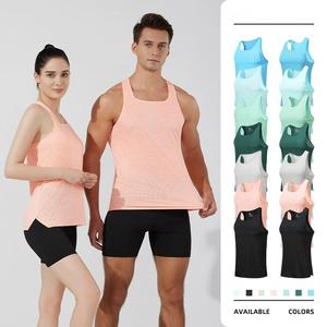 Logo personalizzato all'ingrosso estivo Casual da donna gilet sportivo da donna allenamento canotta <span class=keywords><strong>nera</strong></span> da donna - Product Image 1