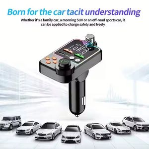 FM Transmitter PD Type C USB Q15 Car Charger Dual USB Car Mp3 Player Charger Kit Cigarette <b>Lighting</b> Receiver Adapter - Product Image 6