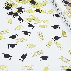 Décorations florales et chapeaux de doctorat pour la cérémonie de remise des diplômes 2025 – Fournitures jetables en papier pour la saison des remises de diplômes – Vente chaude - Product Image 5