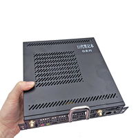 Client mince noir à faible consommation Mini ordinateur de bureau à distance Intel Mini PC Core i7 OPS 4K PC