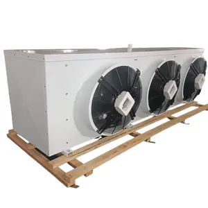 DL tipi 3 fanlar 25KW soğuk oda evaporatör 220V 50Hz 380V 60HZ hava soğutmalı evaporatör endüstriyel soğutma ünitesi soğutucu