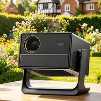 Projecteur de cinéma en plein air C50N, projecteur vidéo extérieur, projecteur intelligent pour films en extérieur, résolution native 1080p, 200 pouces