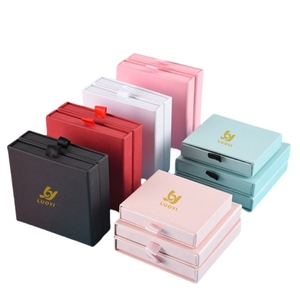 Custom Size Recyclable Cardboard Paper Hard Rigid Drawer Box Ring Box Packaging Luxury Creativity <b>Magnetic</b> Gift Box for Jewelry - Product Image 1