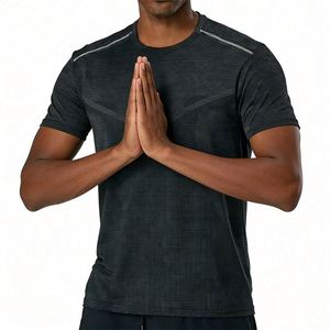 Camiseta Deportiva Personalizada para Hombre, 100% Poliéster, de Alta Calidad, Secado Rápido, Sublimada, Manga Corta, para Maratón - Product Image 4