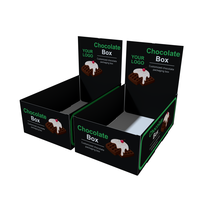 Caja de Exhibición de Cartón para Productos con Impresión Personalizada, Caja de Exhibición de Cartón para Mostrador, Caja de Exhibición de Cartón para Venta al por Menor
