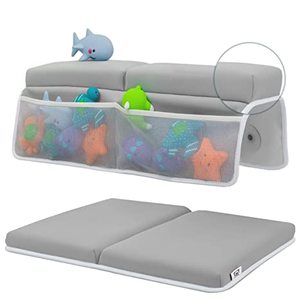 Cómodo suave soporte <span class=keywords><strong>para</strong></span> bebé bañera rodillera cojín protector <span class=keywords><strong>de</strong></span> rodilla y juego <span class=keywords><strong>de</strong></span> almohadillas <span class=keywords><strong>para</strong></span> el codo <span class=keywords><strong>de</strong></span> baño - Product Image 1