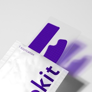 Smilekit 7 Behandlungen Lila Zahnaufhellung Farbkorrektur-Technologie Emaille Trockene Aufhellungsstreifen Unterstützt Individuelles Logo - Product Image 3