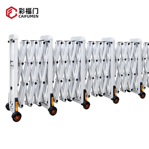 <span class=keywords><strong>Barrière</strong></span> de <span class=keywords><strong>sécurité</strong></span> pliable télescopique en <span class=keywords><strong>accordéon</strong></span> en alliage d'aluminium pour la circulation routière, fabriquée en usine - Product Image 5