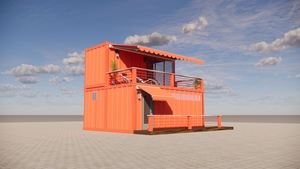 Contenedores Modulares para Salas de Aceleración, Casas Móviles Prefabricadas, Impermeables, Ecológicas, Diseño Moderno para Comedor y Cochera - Product Image 4