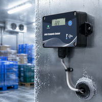 Enregistreur de température pour congélateur ultra basse température, capteur de température Lora IoT pour chambre froide