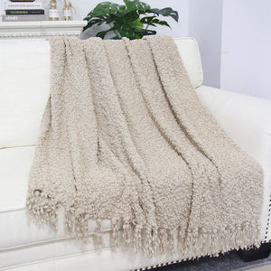 Dệt Kim Dệt Ném Chăn Thân Thiện Với Môi Thoải Mái Chống-Đóng Cọc Sofa Dệt Kim Ném Chăn - Product Image 3