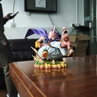 Figurine Dragon Bell Majin Buu : Ensemble de figurines de combat, modèle classique d'anime, statue en résine GK, figurine de collection pour cadeau de bureau