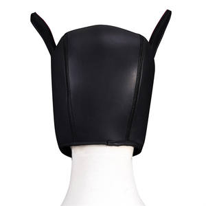 หน้ากากยางรัดศีรษะสุนัข 2 ขนาด สำหรับคอสเพลย์ BDSM  หน้ากากสัตว์  หน้ากากปิดตา  ของเล่นทางเพศสำหรับผู้ใหญ่  เกมทาส - Product Image 5