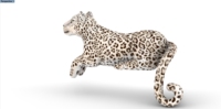 Léopard modèle publicité événements gonflable réplique guépard mascotte animal pour la décoration