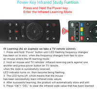 Souris vocale G20S 2.4G clavier sans fil AAA batterie 6 axes Gyro IR apprentissage télécommande vocale pour TV box projecteur