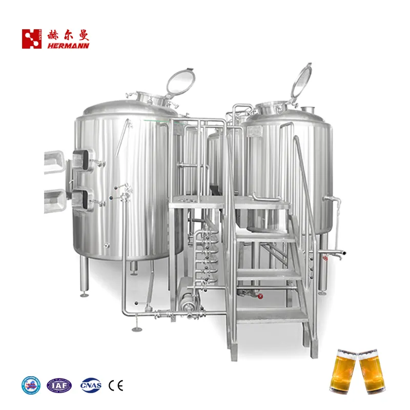 50L 100L 200L 300L 500L 700L 1000L 2000L steel brewing micro craft beer brewery equipment