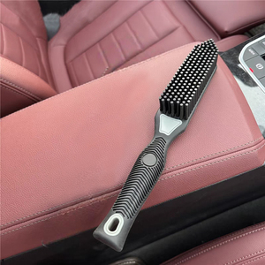 <span class=keywords><strong>Brosse</strong></span> à épiler en silicone pour animaux de compagnie <span class=keywords><strong>Brosse</strong></span> à cheveux multifonctionnelle pour siège intérieur de voiture portable - Product Image 1