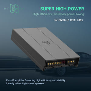 Amplificateur de puissance élevé avec <span class=keywords><strong>Bluetooth</strong></span> intégré HIGHDEO HD-4.1500 Amplificateur audio de <span class=keywords><strong>voiture</strong></span> 4 canaux classe D 2280W - Product Image 6