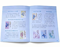 Impression de livres professionnels personnalisés en couleur pleine page A4, reliés à la chape, avec du carton écologique