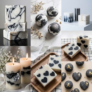LEQU Polvo de Mica Negro Alegre y Divertido 100g No Tóxico para Manualidades, Arte en Resina y Proyectos DIY - Product Image 5