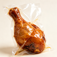 Sacs sous vide personnalisés de qualité alimentaire sans BPA, gaufrés, transparents, pour emballage sous vide, scellables à chaud, pour cuisson sous vide et conservation