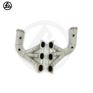 Collecteurs d'échappement sportifs CSZ pour Porsche 911 991.1 GT3 991.2 GT3 4.0L avec bouclier thermique de compétition - Product Image 6