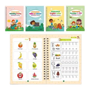 Cuaderno de Caligrafía Mágica Multilingüe Personalizado al por Mayor, Cuaderno de Práctica de Caligrafía Reutilizable con Ranuras - Product Image 2