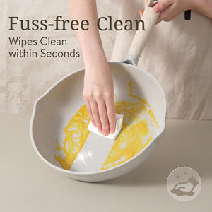 Ensemble de cuisine en pierre Maifan, poêle antiadhésive, wok, casserole à lait, compatible induction, qualité supérieure - Product Image 1