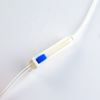 Ensemble de perfusion intraveineuse jetable vétérinaire CE ISO stérile, administration par gravité, sûr et fiable, ensemble de perfusion intraveineuse