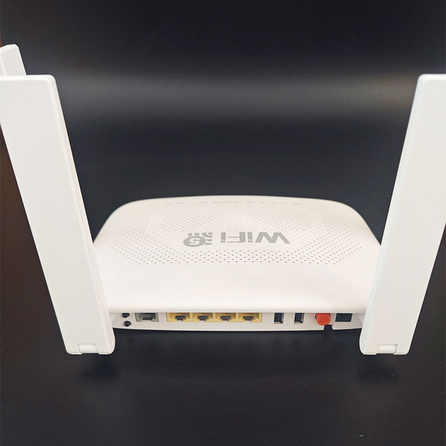 Modems MH80 F780P OEM Factory Supplier XPON MESH OMCI TR069 4GE+1TEL+WIFI 2.4G&5G Wifi5 Wifi6 Four Antennas ROUTER