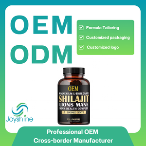 مكمل صحي للرجال من شركة تصنيع المعدات الأصلية-كبسولة شيلاجيت ، أسود ، ثريونات المغنيسيوم ومجمع عشبي (أشواغاندا ، ماكا ، جينسنغ) - Product Image 6
