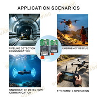 Module émetteur-récepteur fibre optique TTL 20KM, récepteur vidéo optique pour drone, SBUS CRSF PAL NTSC, FPV air-terre