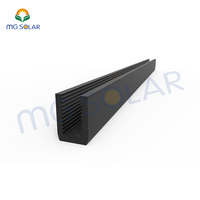 Système de support solaire vertical pour panneau de ferme facile à installer Système de clôture de ferme solaire PV