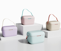 Réfrigérateur portable moderne grande capacité 12L, motifs personnalisables, maintien de la fraîcheur des aliments pendant 48h, conservation de la bière/eau, en PP