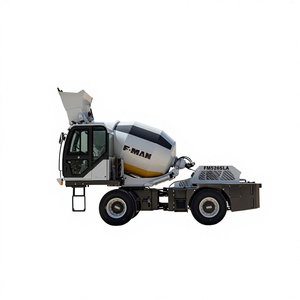 Bétonnière autochargeante FMAN FM526SLA de 2,6 mètres cubes pour la construction - Product Image 1