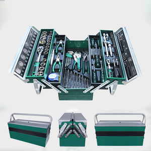 Combination 85 Pcs Wrench Complete Socket Kit Repair <b>Hand</b> <b>Tools</b> <b>Set</b> - Product Image 6