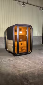 Sauna traditionnel à vapeur en bois d'épicéa pour l'extérieur - Offre spéciale - Product Image 5