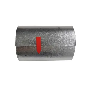 Hersteller Aluminium folie Geprägte silberne Farbe Friseur folien rollen 12,7 cm * 100M * 15mic