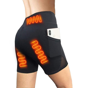 Nouveau modèle <span class=keywords><strong>Short</strong></span> de cyclisme chauffant résistant à l'eau pour femme <span class=keywords><strong>Short</strong></span> de sport respirant Scrunch <span class=keywords><strong>Short</strong></span> de yoga intelligent pour l'hiver - Product Image 1