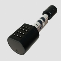 Serrure intelligente TTlock Tuya, déverrouillage sans clé par mot de passe, serrure numérique à cylindre intelligent pour maison, hôtel, appartement