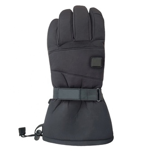 Gants de ski coupe-vent en cuir de haute qualité, chauds et personnalisés - Product Image 4