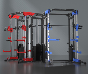 Máquina Smith Dual Multifuncional Compacta Comercial con Rack de Doble Capa para Gimnasio - Product Image 3