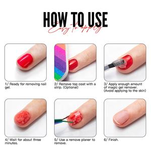 <span class=keywords><strong>Rosalind</strong></span> — dissolvant de gel uv personnalisé pour ongles, outils d'art, cool, facile à appliquer, 15ml, vente en gros, 10 pièces - Product Image 6