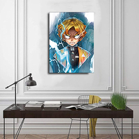 Affiche lenticulaire 3D à effet de basculement, 1500 designs pour décoration murale, affiche de film, impression numérique, décoration murale d'anime, affiche encadrée